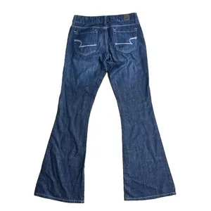 AE AMERICAN EAGLE REAL FLARE WOMENS JEANS 0R 26x29 thumbnail 2