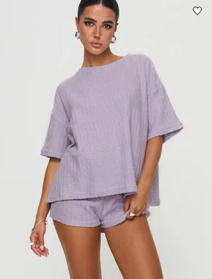 Princess Polly waffle knit set  thumbnail 1