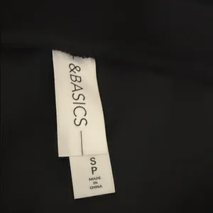 &Basics Black Kick Flare Pants Size S NWT‎ Minimalist Stretch Work Trouser thumbnail 5