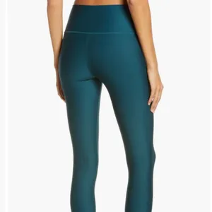 Alo High-Waist Airlift Legging in Galactic Teal thumbnail 8