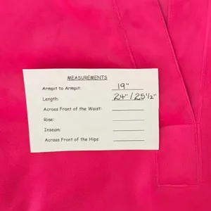 LILLY PULITZER August Velour Pullover Pink Palms Solid Polo Collar Bright Small thumbnail 13