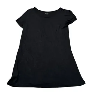 LOFT lightweight black t-shirt thumbnail 1
