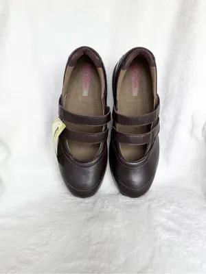 P.W. Minor TOPAZ MARY Jane’s Brown Leather Orthopedic Comfort Shoes 10/41 2W thumbnail 2