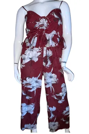 Floral Cami And Pants Pantsuit thumbnail 1