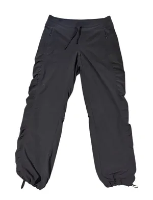 ATHLETA Womens 4 Black‎ Cropped 23" Pull On Stretch Casual Pants thumbnail 1