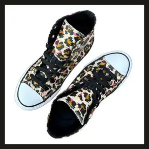 Converse Chuck Taylor All Star Pixel Leopard High Top Shoes Junior 5 Women’s 7 thumbnail 11