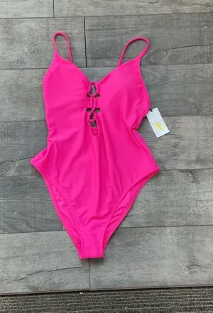 Pink Shade & Shore One-Piece Swimsuit thumbnail 1