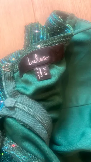 Green Sparkly Lulus Mini Dress thumbnail 6