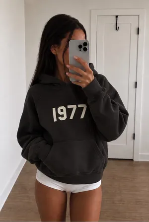 Fear of God Essentials 1977 Iron Hoodie thumbnail 1