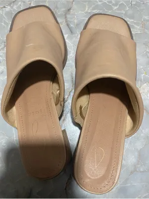 Joie Beige Leather Slide Mules - 6.5 thumbnail 4
