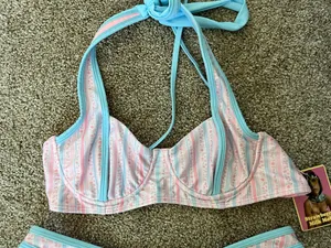 Strawberry Milk Mob bathing suit Blue Size M thumbnail 3