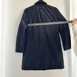 90s Vintage BCBG Max Azria Linen Trench Coat Womens Size Small thumbnail 4