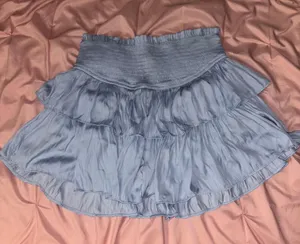 baby blue skirt Size L thumbnail 2