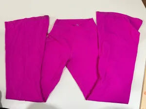 Women's pink sports leggings, size M thumbnail 8