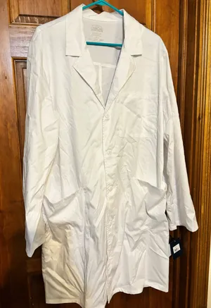 Unisex Cherokee white lab coat thumbnail 1
