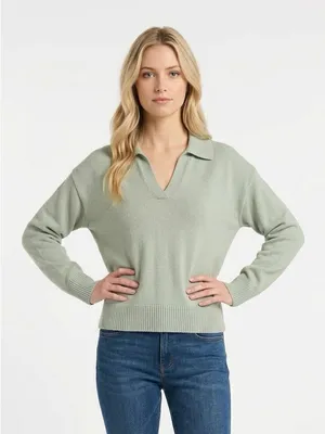 Old navy green knit sweater size medium thumbnail 1