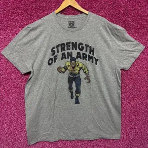 Marvel's Luke Cage Strength of an Army Comic Book T-shirt, size 2XL thumbnail 1
