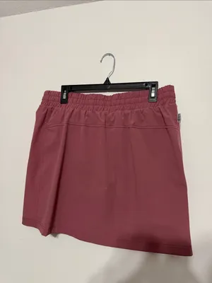 Avalanche Drawstring Athletic Skort in Mauve thumbnail 5