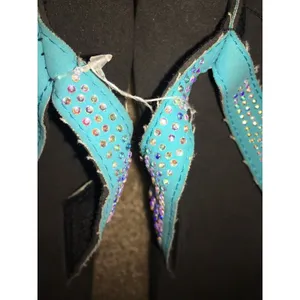Women's Multicolor & Black Fashion Flip Flops Thong Shoes Size 10 thumbnail 2