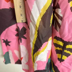 Nice To Meet You Women's Tropical Animal Print Midi Dress Pink Medium thumbnail 5