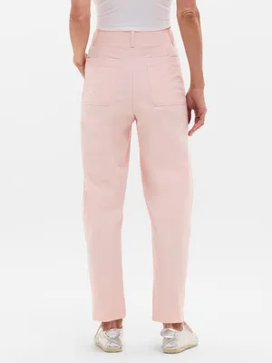 New Athleta 12 Skyline Utility Barrel Pant Pink Sand Size 12 Regular thumbnail 2