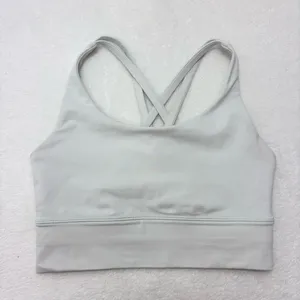 Lululemon Strappy Back Crop‎ Sports Bra Top Yoga Size 4 thumbnail 13
