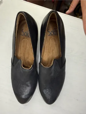 Sofft Velina Loafer Micro Cut Leather Black Sz 7.5 thumbnail 8
