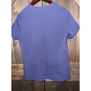Figs Technical Collection Womens Scrubs Sz XS Blue Front‎ Pocket MercyHealth thumbnail 4
