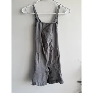 SKIMS Sculpting Mid Thigh Bodysuit with Zipper‎ Oxide Grey Womens Size M/M thumbnail 3