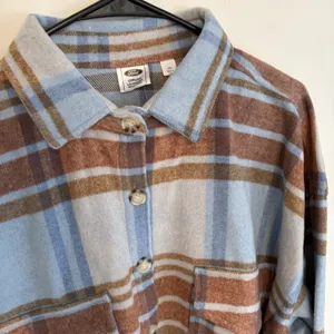 NWT Ford Bronco Truck Graphic Logo Button Down Long Sleeve Flannel Shacket XXL‎ thumbnail 4