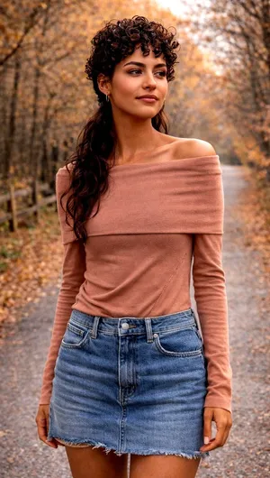 Free People Iris Layering Top Cafe Latte Multiple Sizes thumbnail 1