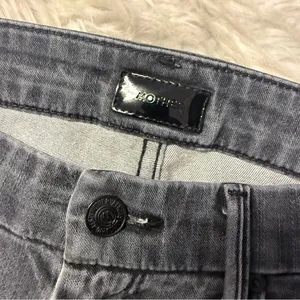 MOTHER Denim The Looker Crop Jeans Size 28 Gray Lines & Shadows thumbnail 7