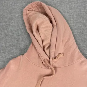 Madewell Hoodie Womens Large Pink‎ Pullover Lined Relaxed Hooded Pockets MWL thumbnail 4
