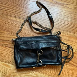 Rebecca Minkoff Mini M.A.C. black handbag thumbnail 2