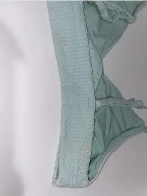 Aerie light blue bikini top thumbnail 4