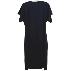ALEXIA ADMOR Tie-Waist Sheath Dress Womens XL Black Cocktail Minimal Career LBD thumbnail 3