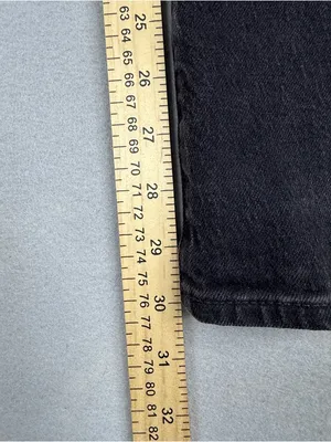 Madewell The 90s Straight Jeans Womens 26 Black High Rise 30” Inseam thumbnail 13