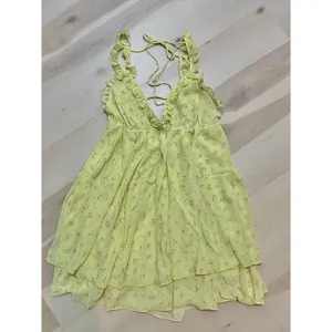 Anthropologie Rumored NWT Women Large Floral Secret Garden Mini Dress Coquette thumbnail 4