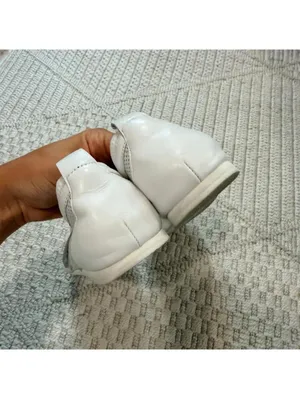 Jeffrey Campbell "Thalion" Mary Jane Tabi Flats in White thumbnail 5