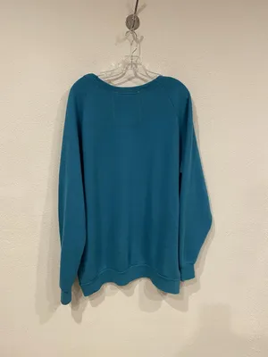 Aviator Nation Big Logo Sweatshirt Womens 2XL Blue Rainbow AV Fleece Pullover thumbnail 4