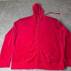 New York & Company Red Velour Tracksuit Set Zip Hoodie XLPants L Y2K Lounge thumbnail 1