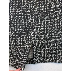 JONES WEAR DRESS Black White Tweed Cap‎ Sleeve Sheath Knee Length Size 8 thumbnail 7