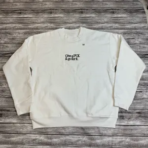 Unisex Oversized Graphic Sweatshirt “Give a F*CK & Go For It” Medium thumbnail 13