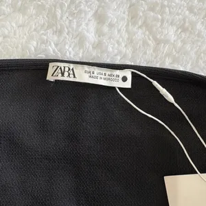 NWT Zara Mid Ribbed‎ Black Tank Size Small NEW With Tags thumbnail 3