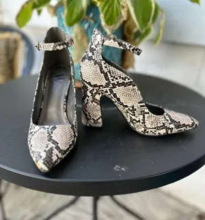 Worthington Snake Skin Heels thumbnail 1
