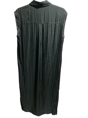 Alexander Wang Black Long Vest Duster silk and rayon size 4 thumbnail 4