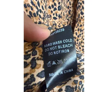 Tuckernuck Pomander Place Kenzo Leopard Print Mini Dress Sz. L thumbnail 5