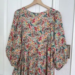 Marine Layer scarlett cotton multicolor dress thumbnail 8