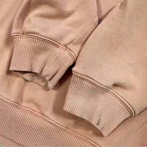 aerie Women’s Pullover Crew Neck Sweatshirt Longsleeve Lounge in Coral Orange M thumbnail 8