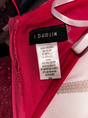 B Darlin Dress Homecoming Pink thumbnail 3